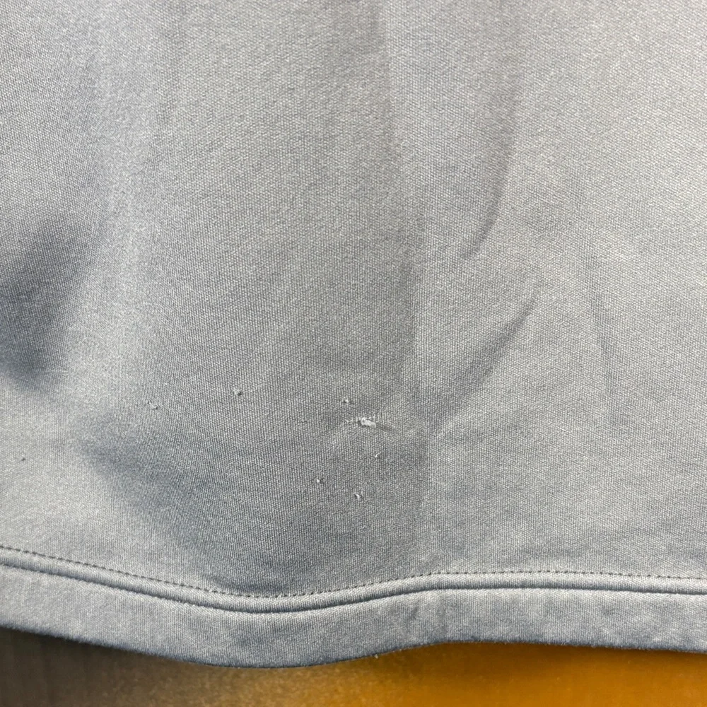 The North Face Light‎ Gray Quarter-Zip Pullover with polartec. Med GG